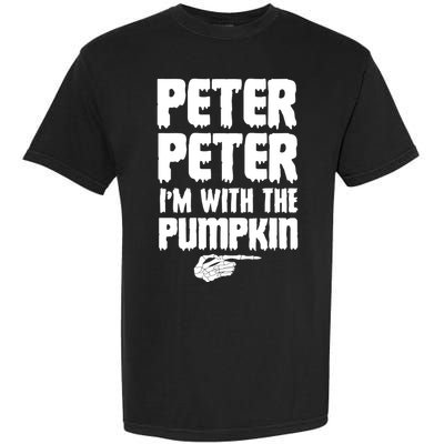 Halloween Peter Peter IM With The Pumpkin Garment-Dyed Heavyweight T-Shirt