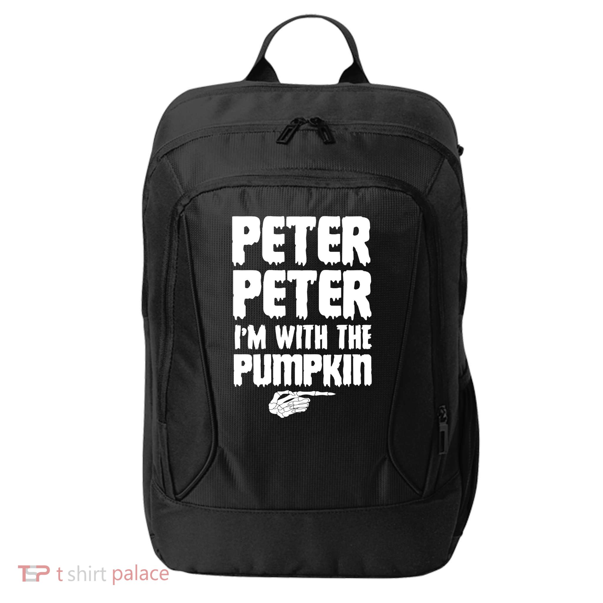Halloween Peter Peter IM With The Pumpkin City Backpack