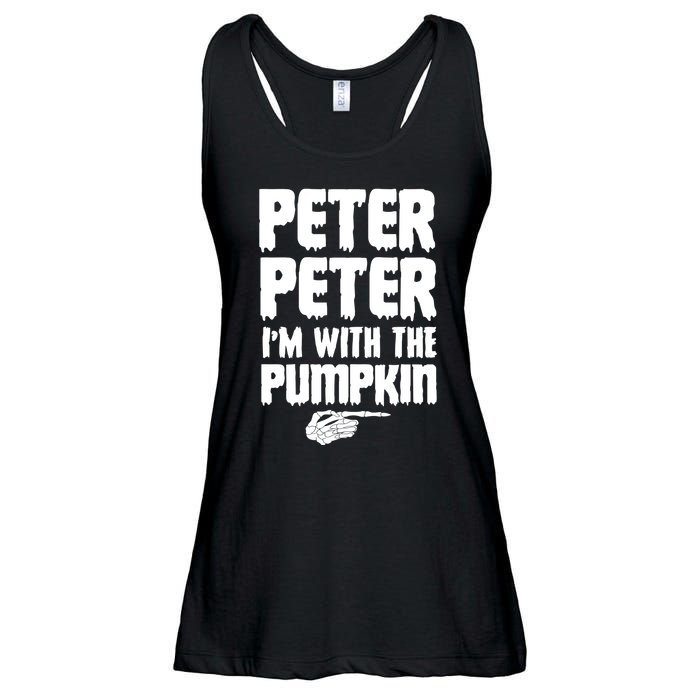 Halloween Peter Peter IM With The Pumpkin Ladies Essential Flowy Tank