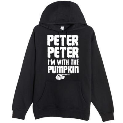 Halloween Peter Peter IM With The Pumpkin Premium Pullover Hoodie
