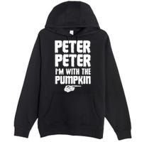 Halloween Peter Peter IM With The Pumpkin Premium Pullover Hoodie