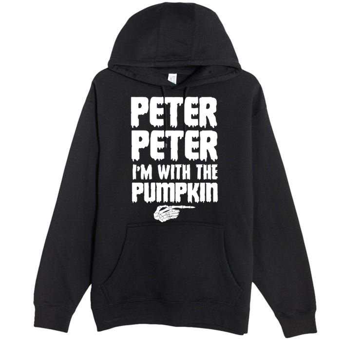 Halloween Peter Peter IM With The Pumpkin Premium Pullover Hoodie