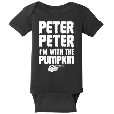 Halloween Peter Peter IM With The Pumpkin Baby Bodysuit