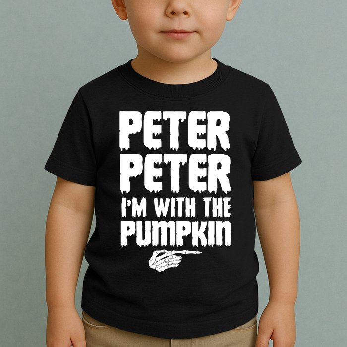 Halloween Peter Peter IM With The Pumpkin Toddler T-Shirt