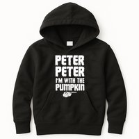 Halloween Peter Peter IM With The Pumpkin Kids Hoodie