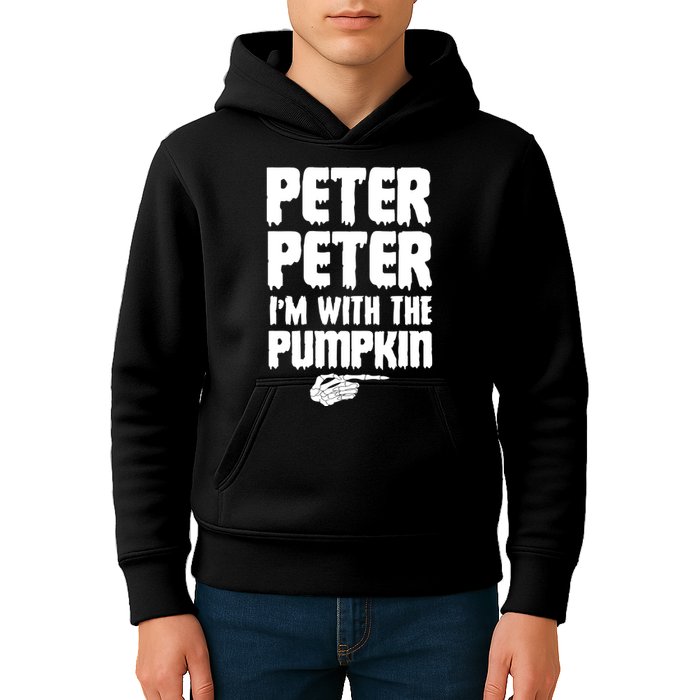 Halloween Peter Peter IM With The Pumpkin Kids Hoodie