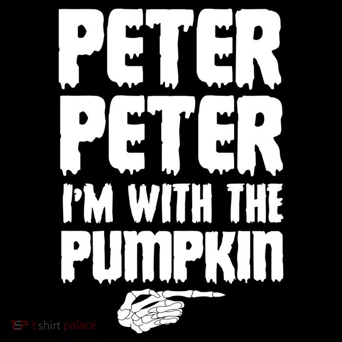 Halloween Peter Peter IM With The Pumpkin Zip Tote Bag