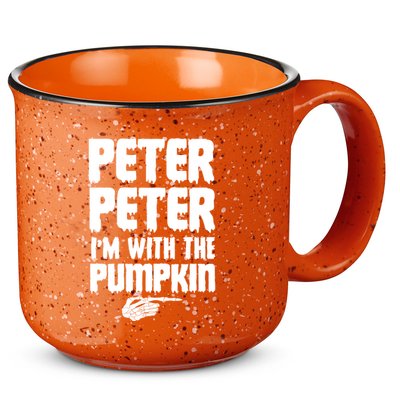 Halloween Peter Peter IM With The Pumpkin 15oz Campfire Ceramic Mug