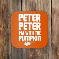 Halloween Peter Peter IM With The Pumpkin Coaster