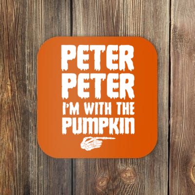 Halloween Peter Peter IM With The Pumpkin Coaster