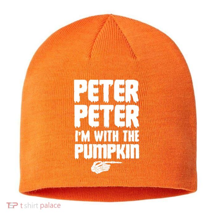 Halloween Peter Peter IM With The Pumpkin Sustainable Beanie