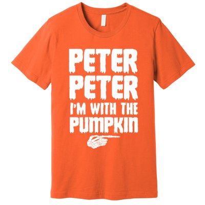 Halloween Peter Peter IM With The Pumpkin Premium T-Shirt