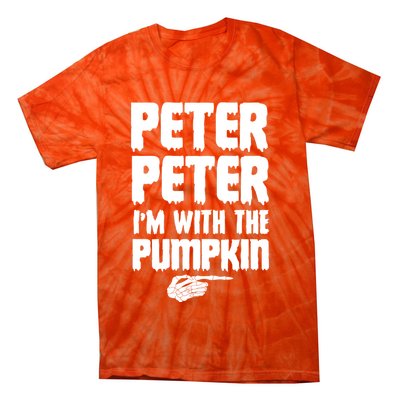 Halloween Peter Peter IM With The Pumpkin Tie-Dye T-Shirt