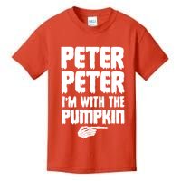 Halloween Peter Peter IM With The Pumpkin Kids T-Shirt
