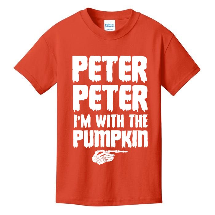 Halloween Peter Peter IM With The Pumpkin Kids T-Shirt