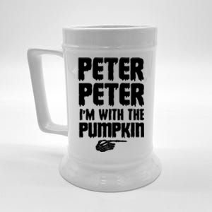 Halloween Peter Peter IM With The Pumpkin Beer Stein