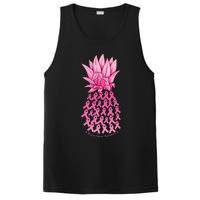 Hawaiian Pineapple & Pink Ribbon Breast Cancer Awareness Day PosiCharge Competitor Tank