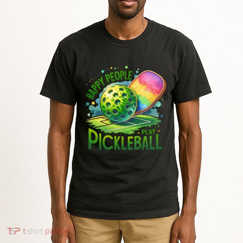 Happy People Play Pickleball Tall T-Shirt
