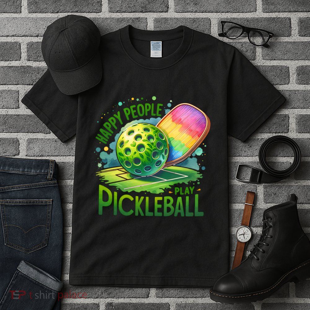 Happy People Play Pickleball Tall T-Shirt