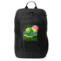 Happy People Play Pickleball City Backpack