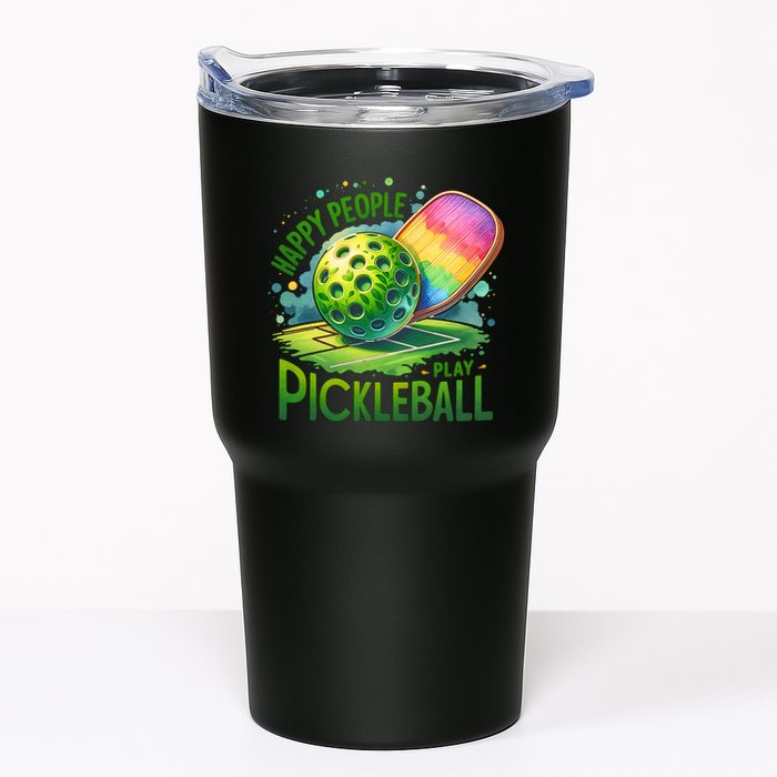 Happy People Play Pickleball Tumbler