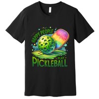 Happy People Play Pickleball Premium T-Shirt