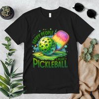 Happy People Play Pickleball Premium T-Shirt