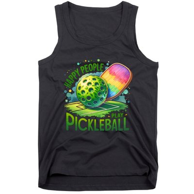 Happy People Play Pickleball Tank Top