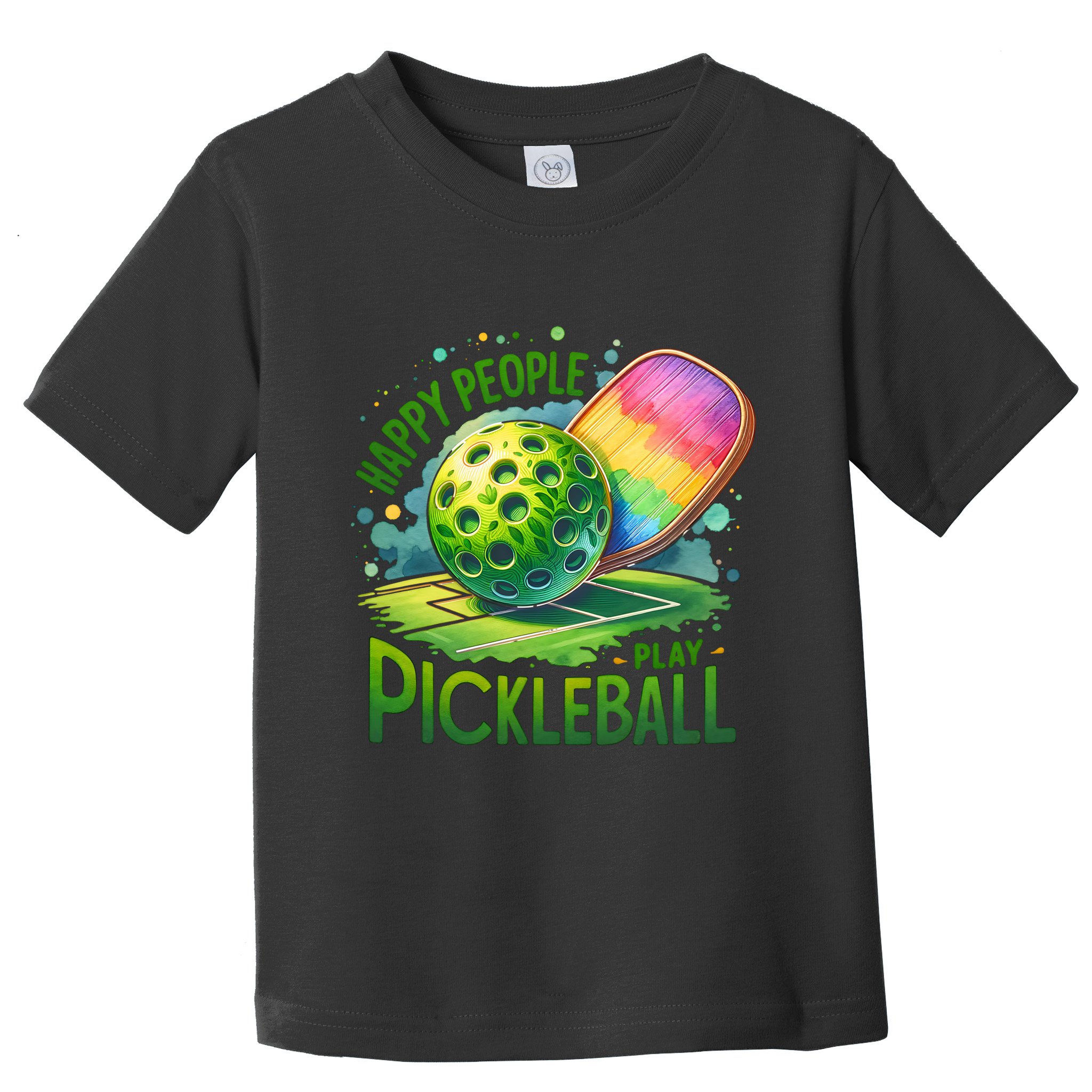 Happy People Play Pickleball Toddler T-Shirt