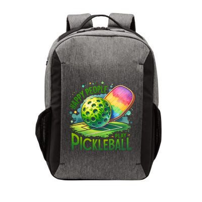 Happy People Play Pickleball Vector Backpack