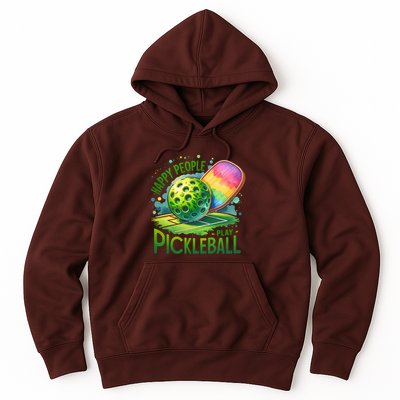 Happy People Play Pickleball Hoodie