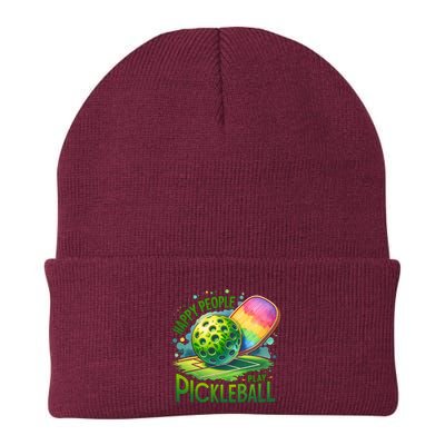 Happy People Play Pickleball Beanie