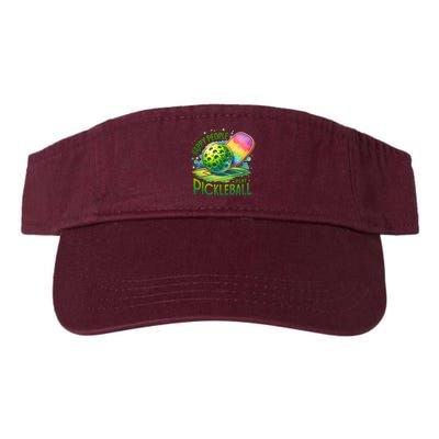 Happy People Play Pickleball Visor