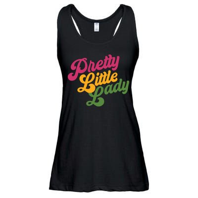 Handsome Podcast Pretty Little Lady Ladies Essential Flowy Tank