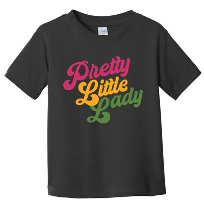 Handsome Podcast Pretty Little Lady Toddler T-Shirt