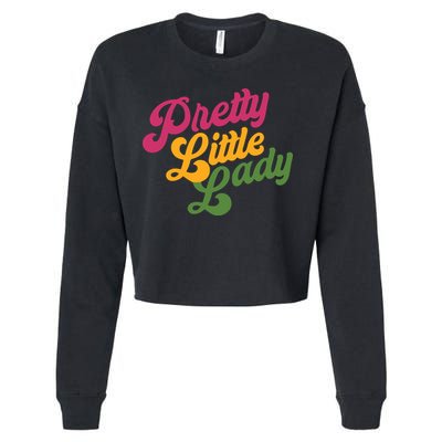 Handsome Podcast Pretty Little Lady Cropped Pullover Crew