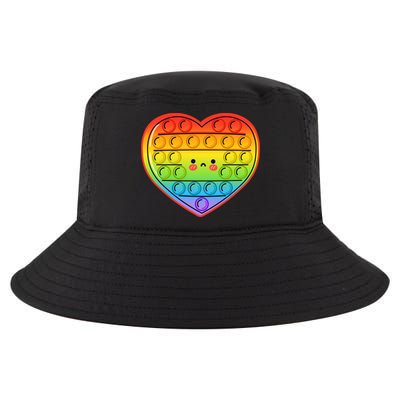 Heart Push Pop It Fidget Toy Valentine’s Day Gift Cool Comfort Performance Bucket Hat