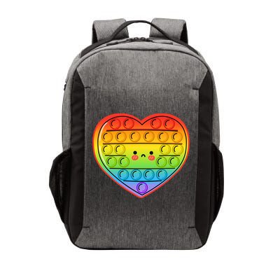 Heart Push Pop It Fidget Toy Valentine’s Day Gift Vector Backpack