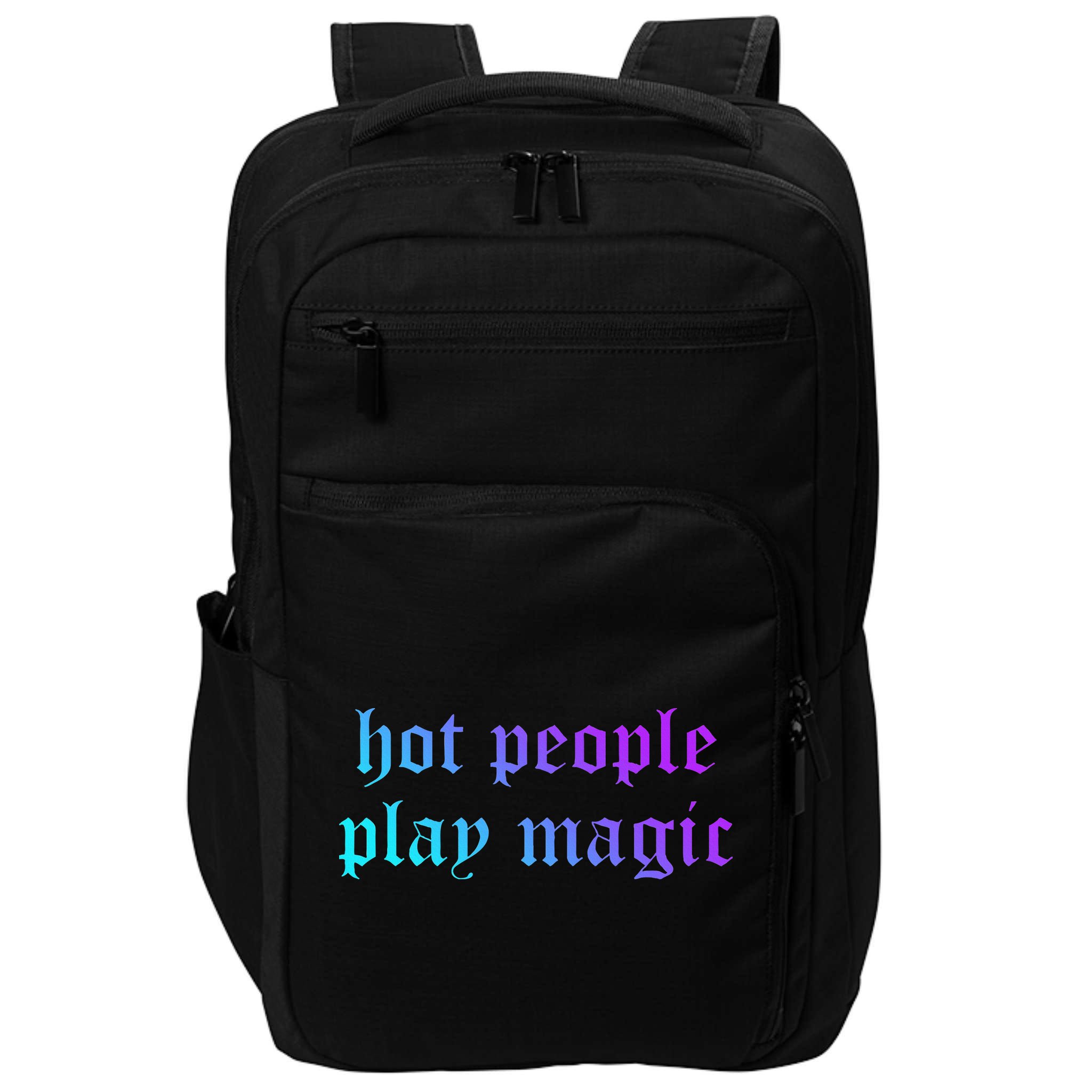 Hot People Play Magic Funny Quote Impact Tech Backpack