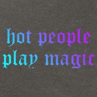Hot People Play Magic Funny Quote Cotton Canvas Backpack