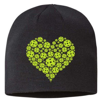 Heart Professional Pickleball Game Players Pickleball Sustainable Beanie