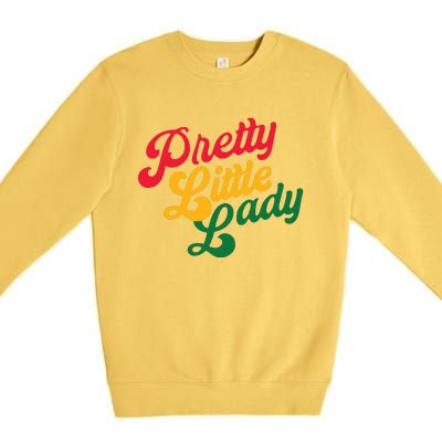 Handsome Podcast Pretty Little Lady Premium Crewneck Sweatshirt