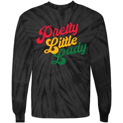 Handsome Podcast Pretty Little Lady Tie-Dye Long Sleeve Shirt