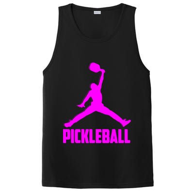 Hot Pink Pickleball Sports Logo PosiCharge Competitor Tank