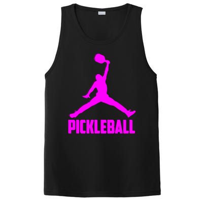 Hot Pink Pickleball Sports Logo PosiCharge Competitor Tank