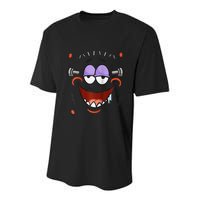 Halloween Play Patrick Star Raglan Youth Performance Sprint T-Shirt
