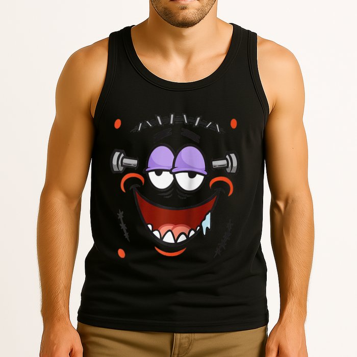 Halloween Play Patrick Star Raglan Tank Top