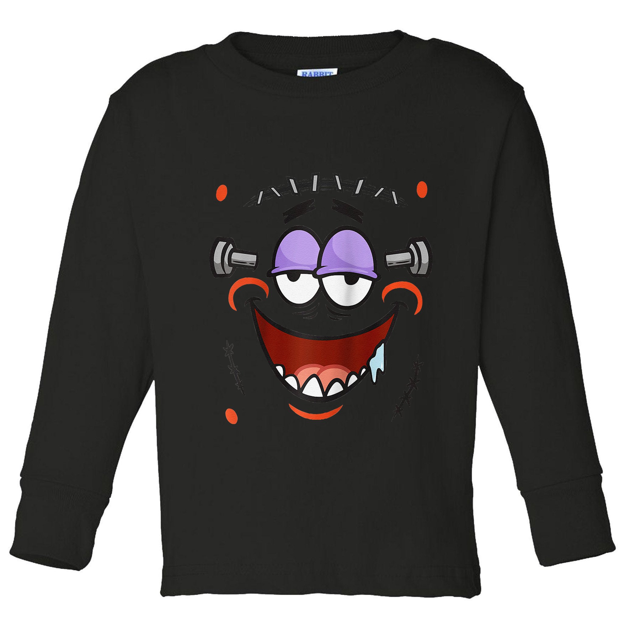 Halloween Play Patrick Star Raglan Toddler Long Sleeve Shirt
