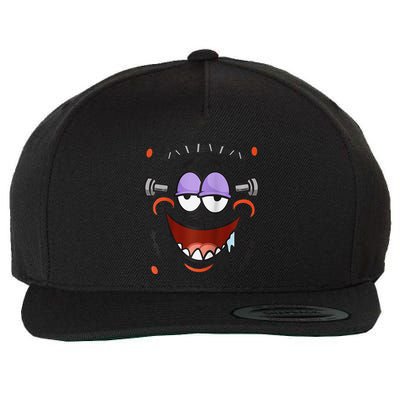 Halloween Play Patrick Star Raglan Wool Snapback Cap