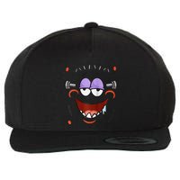 Halloween Play Patrick Star Raglan Wool Snapback Cap